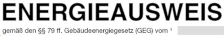 Energieausweis