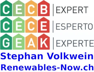 GEAK-Logo mit dem Namen des GEAK-Experten Volkwein