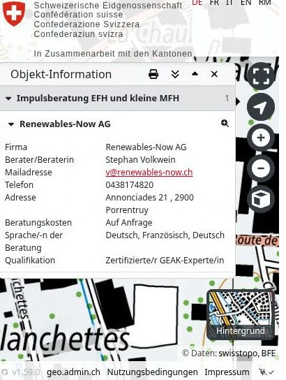 Impulsberater ErneuerbarHeizen Volkwein