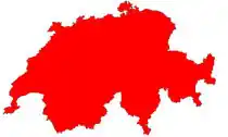 carte de la Suisse